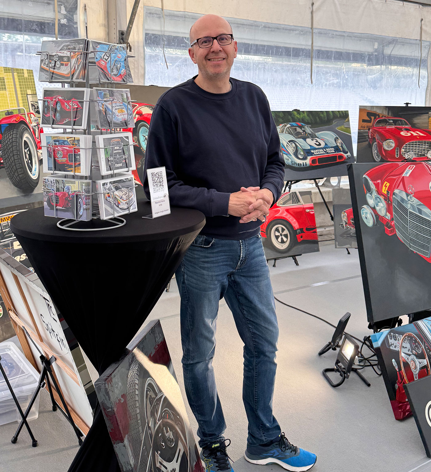 Getting ready for Jim Clark Revival 2026